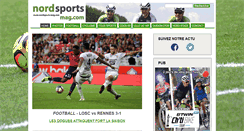 Desktop Screenshot of nordsports-mag.com